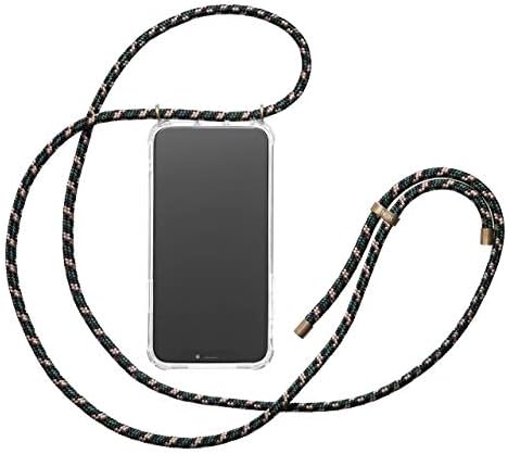 קנוק קייס שרשרת טלפון קרוסבוי | כיסוי נייד עם רצועת כבל תואמת לסמסונג גלקסי S9 - מקרה שרוך צווארון טלפון